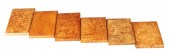(6) Russian Karelian birch woo