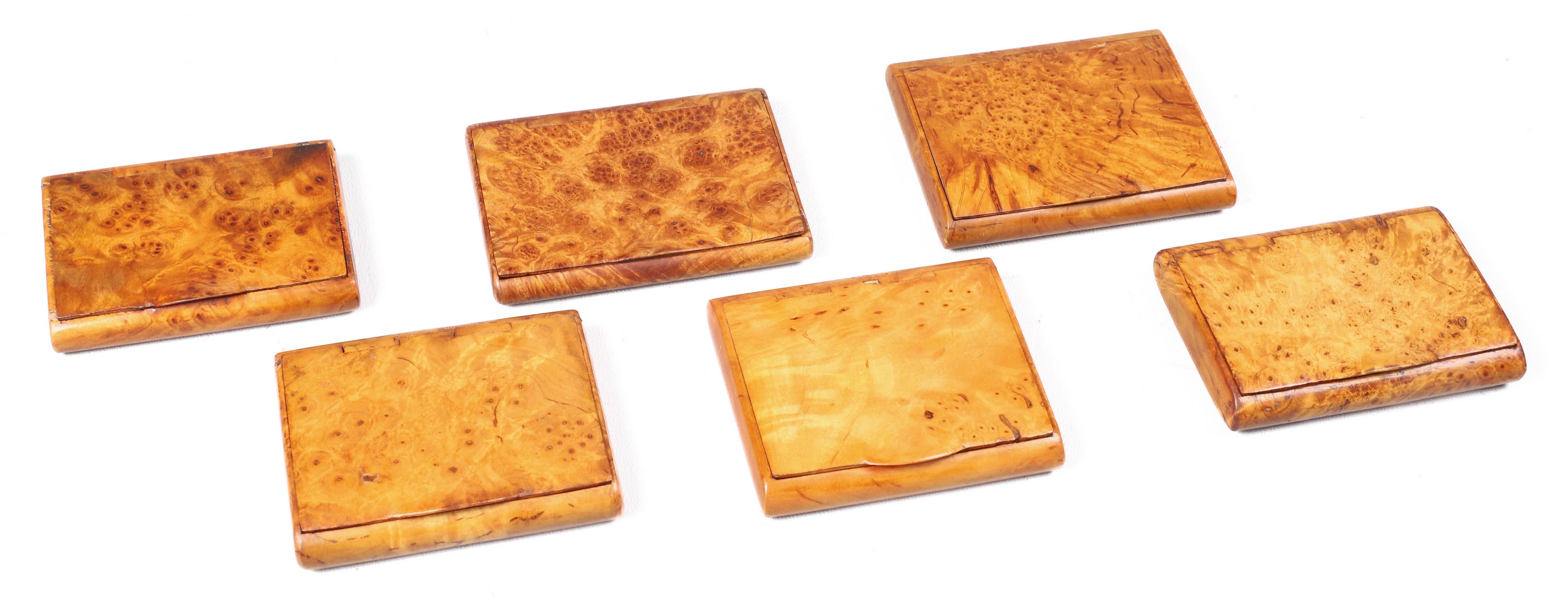 (6) Russian Karelian birch wood