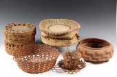 (6) SAILOR MADE MACRAME PCS -