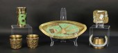 6 SALVADOR TERAN BRASS & GLASS