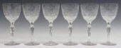 (6) SENECA 'BERKELEY' CUT CRYS