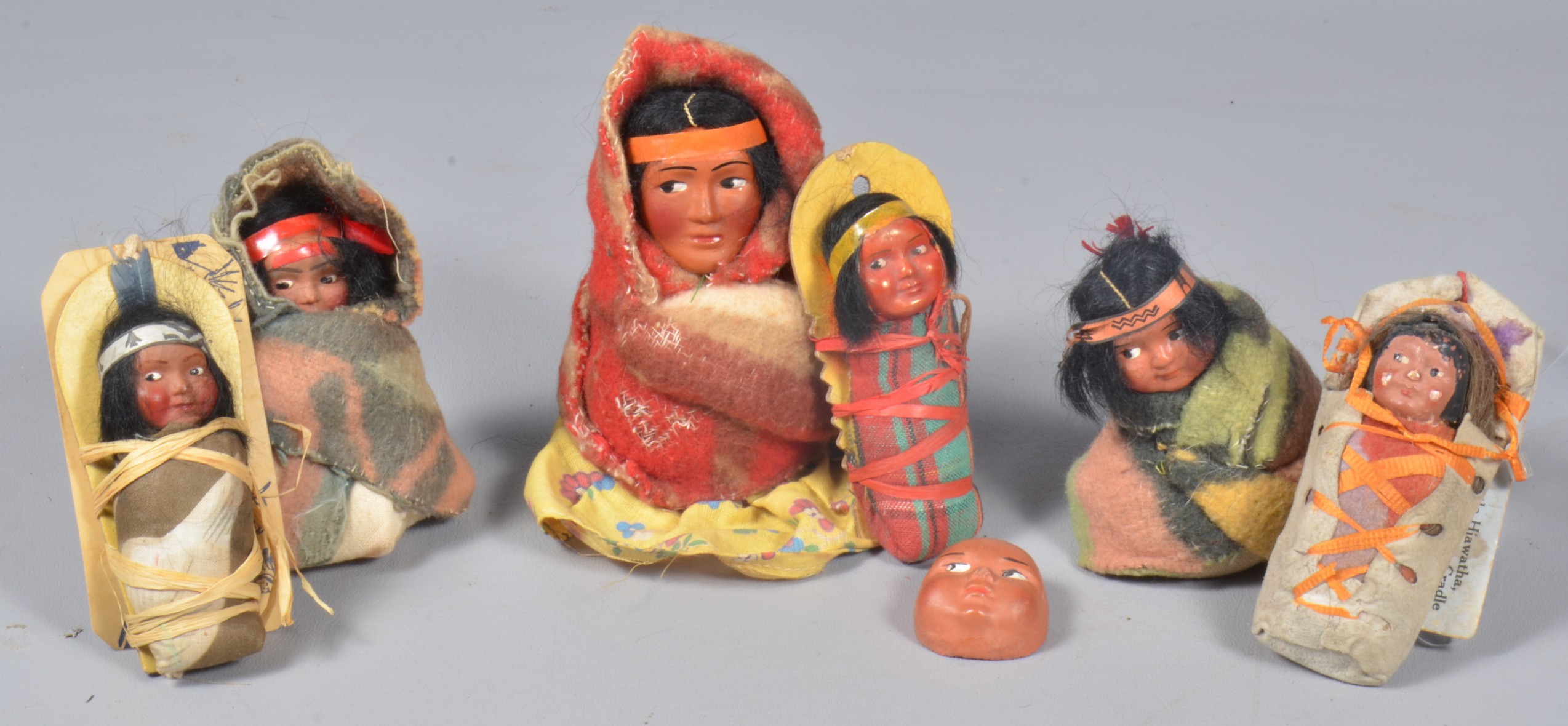 (6) Skookum dolls to include (3)