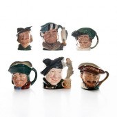 6 SM ROYAL DOULTON VARIOUS CHA
