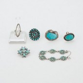 6 SOUTHWEST TURQUOISE JEWELRY