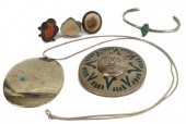 (6) SOUTHWESTERN SILVER JEWELR