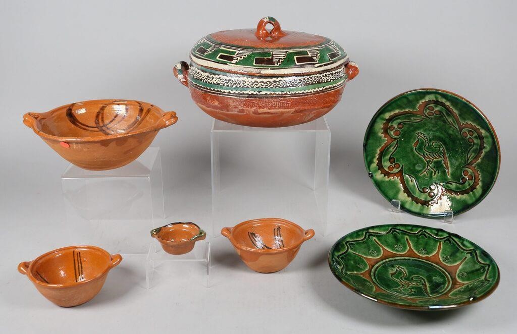 6 SPANISH AND MEXICAN POTTERY