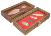 (6) SPEAR POINT & ARROWHEADS,