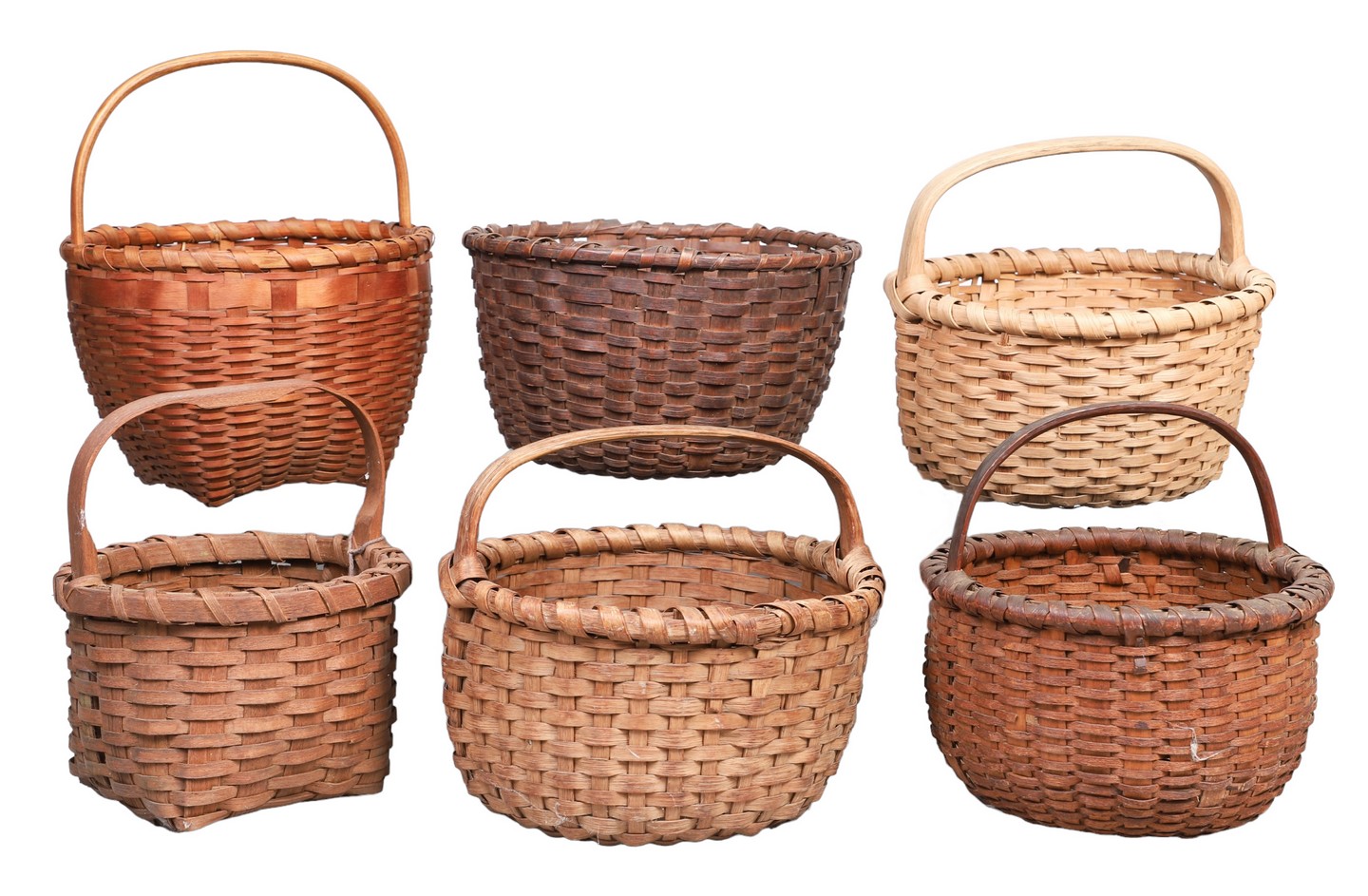 (6) Splint egg baskets to include