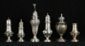 6 STERLING MUFFINEERS6 sterlin