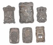 (6) Sterling repousse match an