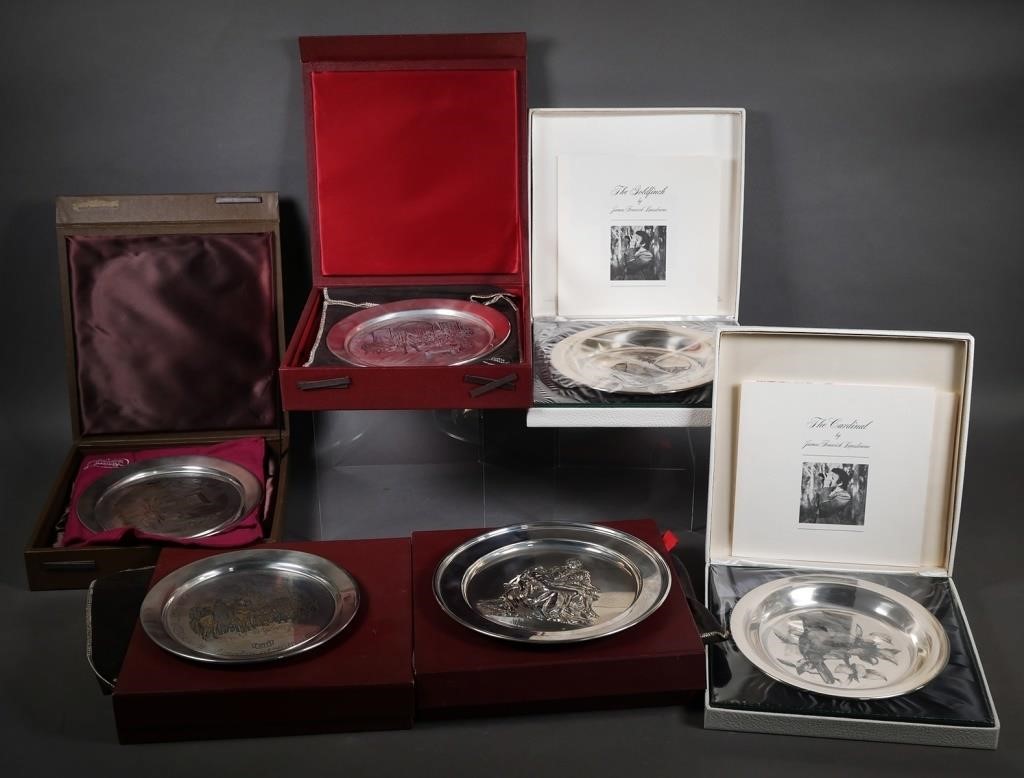 (6) STERLING SILVER COLLECTOR'S