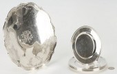 6 STERLING SILVER PLATES, INCL