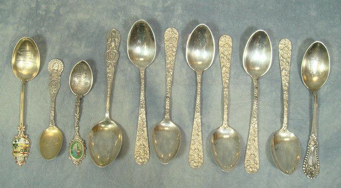 6 Stieff Rose sterling silver