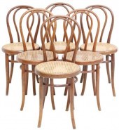 (6) THONET NO. 18 BENTWOOD & C
