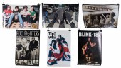 (6) Unframed music posters, 22