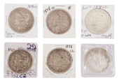 (6) U.S. 1878 MORGAN CARSON CI