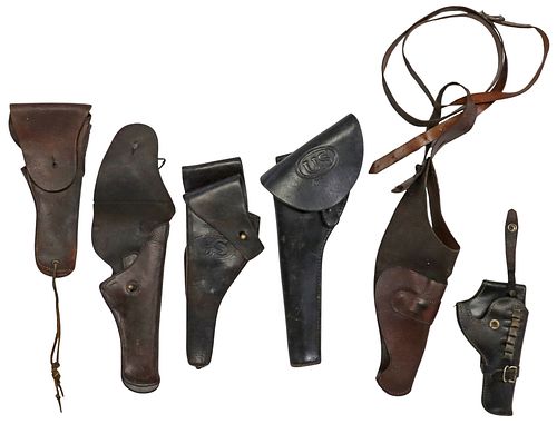 (6) U.S. ARMY HANDGUN HOLSTERS
