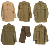 (6) U.S. ARMY POST WWI COATS,