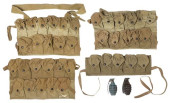 (6) U.S. ARMY WWI GRENADE VEST