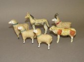 6 VARIOUS GERMAN PUTZ CHRISTMA