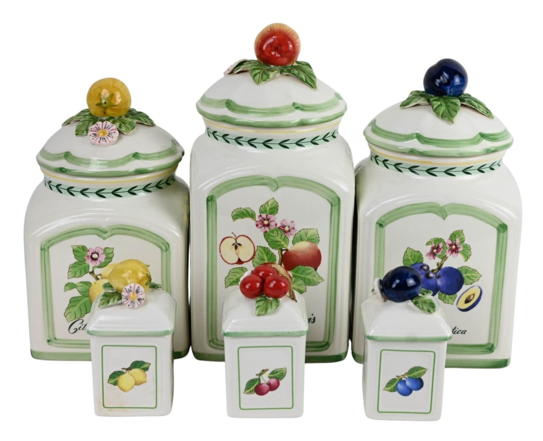 6 VILLEROY & BOCH COUNTRY GARDEN