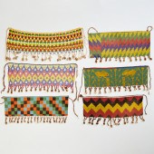(6) VINTAGE AFRICAN CACHE-SEXE