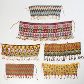 (6) VINTAGE AFRICAN CACHE-SEXE
