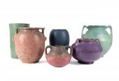 6 VINTAGE AMERICAN POTTERY COL