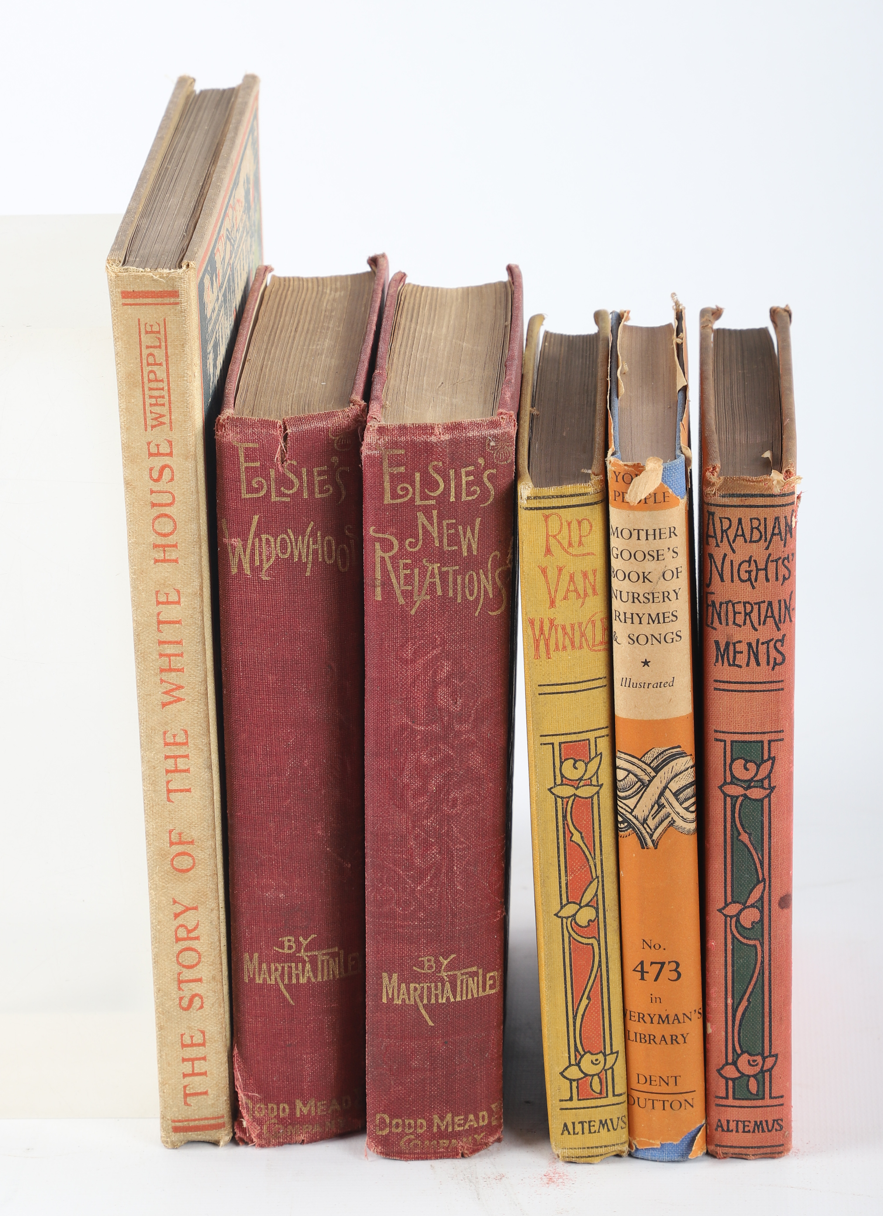 (6) Vintage child's books, c/o "Rip