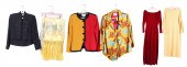 (6) Vintage designer garments