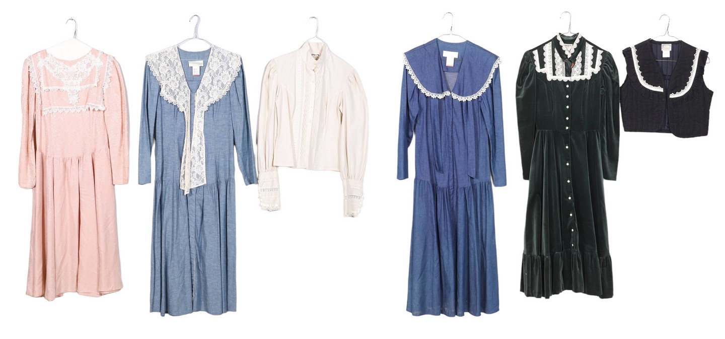 (6) Vintage Gunne Sax garments to