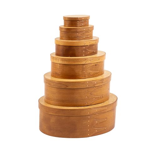 (6) VINTAGE JOHN WILSON NESTING