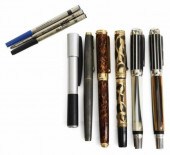 (6) VINTAGE PENS, MONTBLANC, P