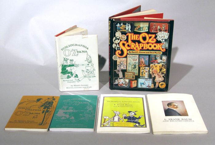 6 vols. (4 wrappers)  Books on