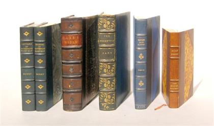 6 vols.  Leather Bindings -