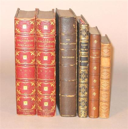 6 vols.  Leather Bindings -