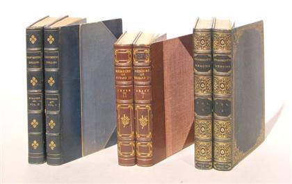 6 vols.  Leather Bindings: