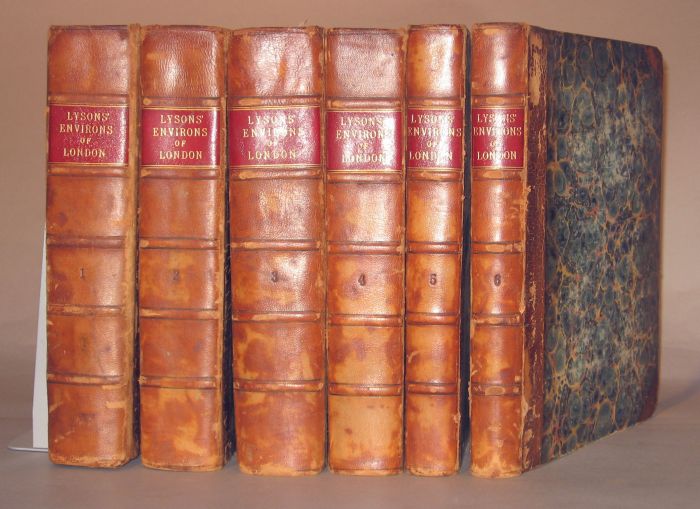6 vols.  Lysons, Daniel. The