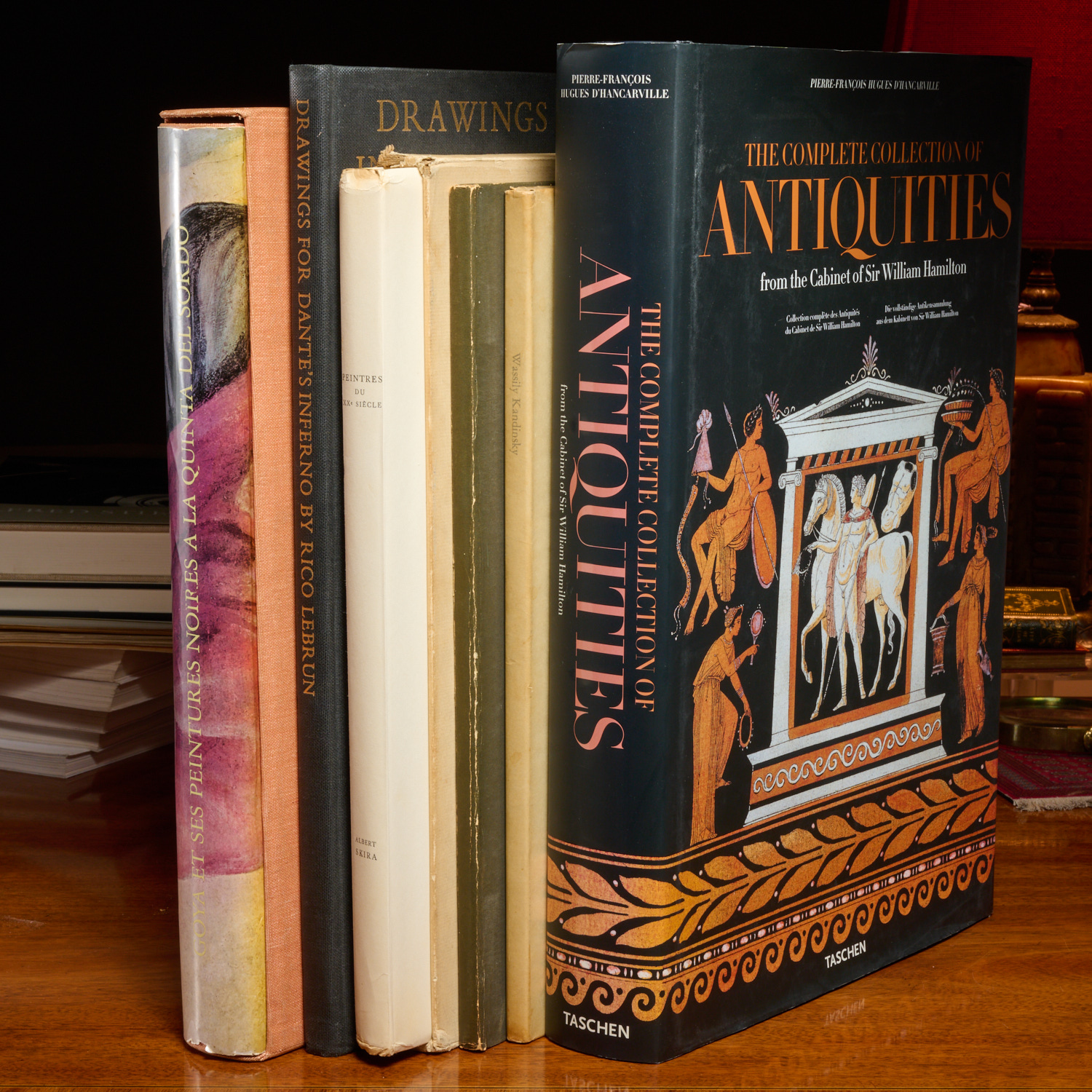 (6) VOLS, OVERSIZE ART BOOKS