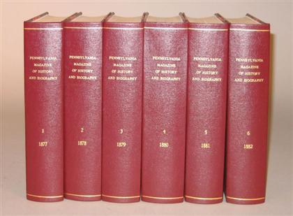6 vols.  The Pennsylvania