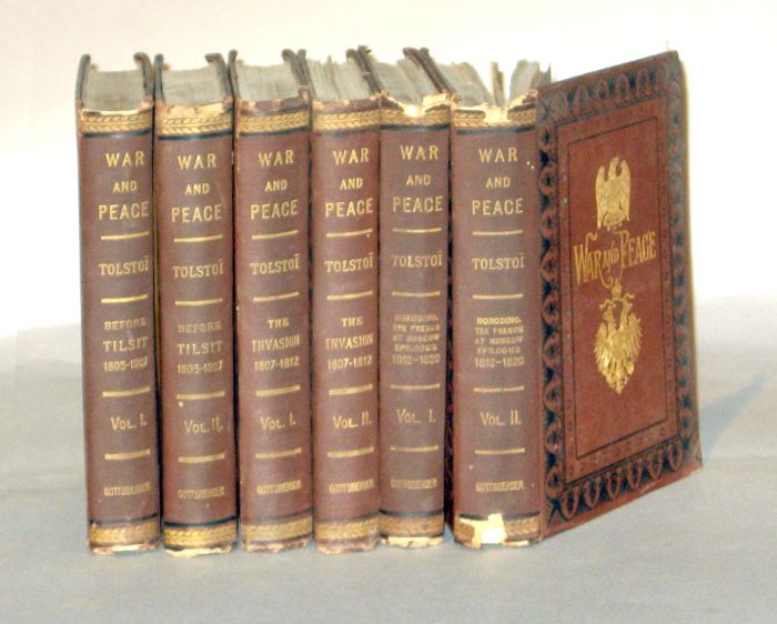 6 vols.   Tolstoi, Count Leon.