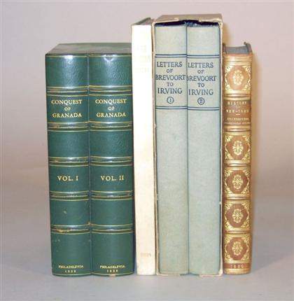 6 vols.  Washington Irving: