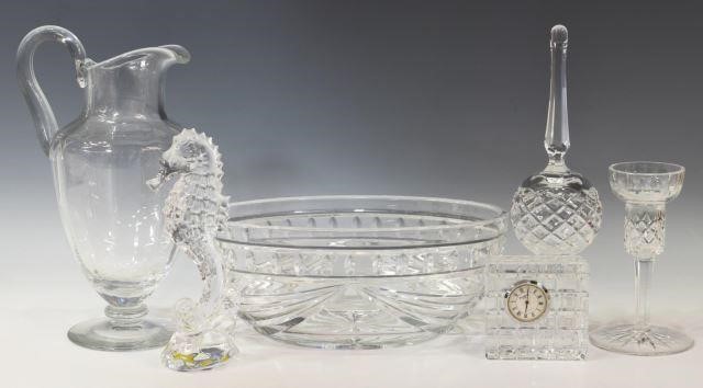 (6) WATERFORD & BACCARAT CRYSTAL