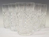 (6) WATERFORD 'CLARE' CUT CRYS