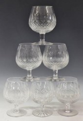 (6) WATERFORD 'COLLEEN' CRYSTA