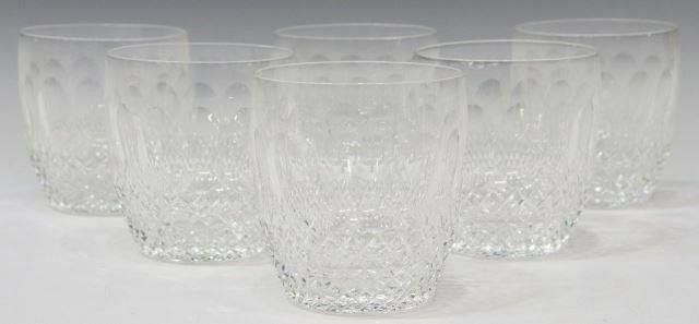 (6) WATERFORD 'COLLEEN' CUT CRYSTAL