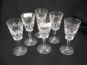 6 Waterford Cut Crystal ''Ashl