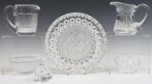 (6) WATERFORD CUT CRYSTAL DECO