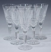 (6) WATERFORD 'MAEVE' CUT CRYS
