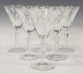(6) WATERFORD 'SHEILA' CRYSTAL